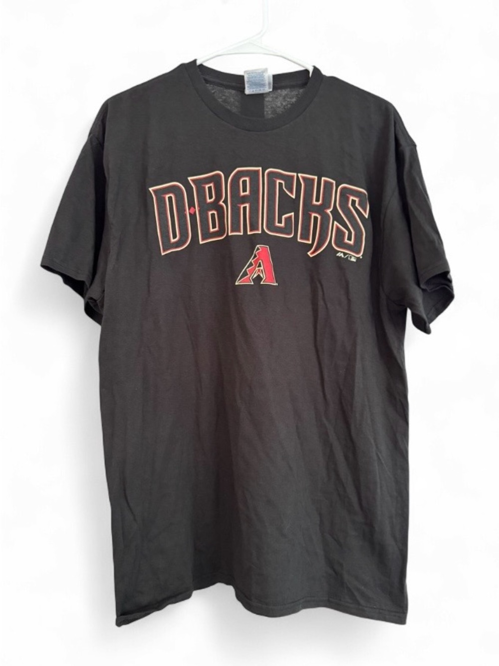 NWOT Majestic Arizona Diamondbacks "D-Backs" T-Shirt Men's Size Large Black MLB